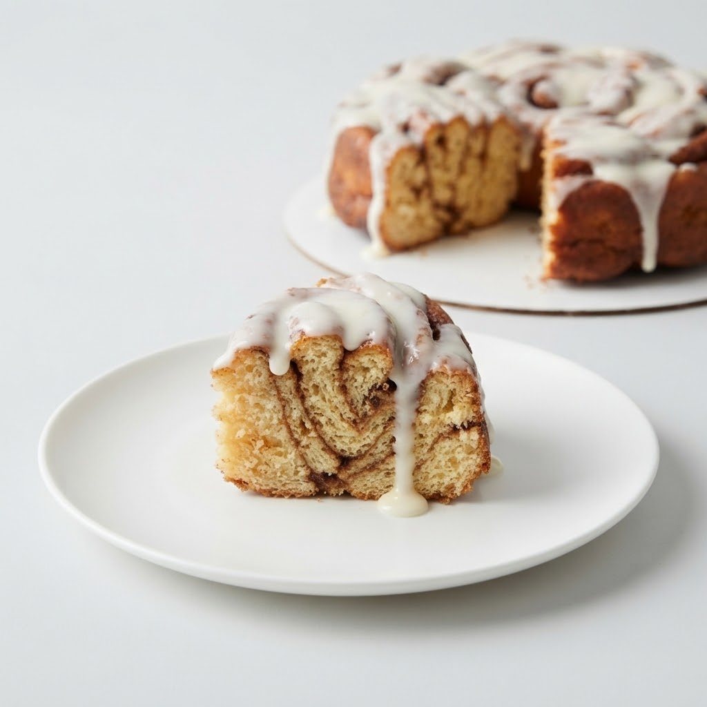 Cinnamon Roll Cake de The Bakery Side
